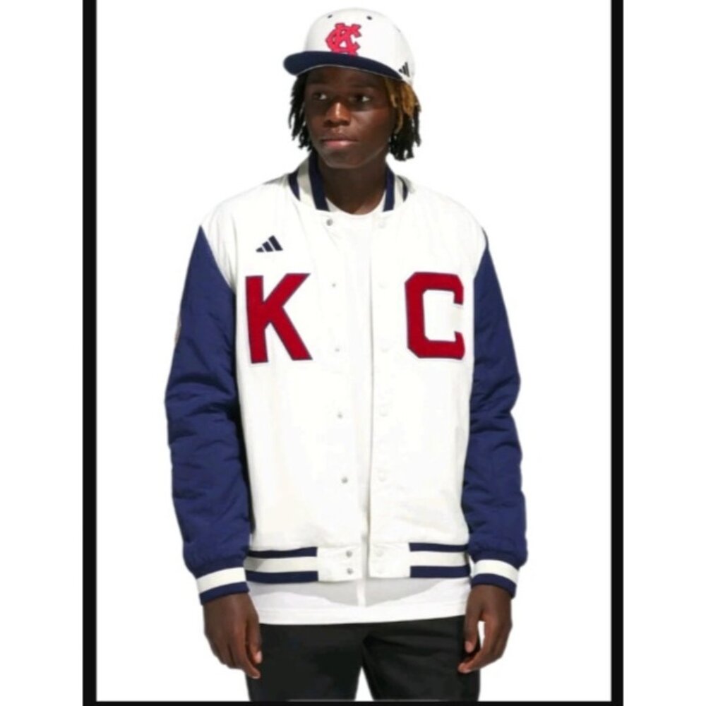 Adidas Kansas City Monarchs Negro League Coaches Jacket Men's Size XL 1W5020